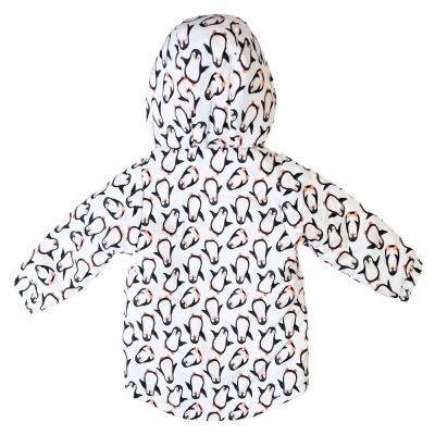 Куртка демисезонная Пингвины Чуди Кидс 123424 белый 04