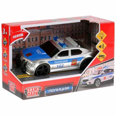 Инерционная машинка Седан Полиция Технопарк WY500-POL 23