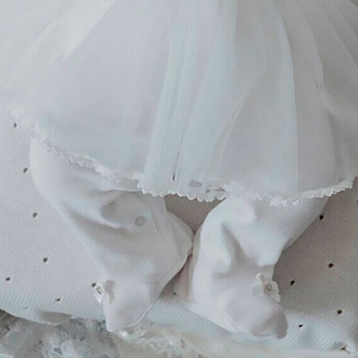 Комплект на выписку Ангел для девочки Наследникъ 213-030-ЭК 5