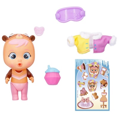 Кукла Cry Babies Согрей меня Аура IMC Toys 42616