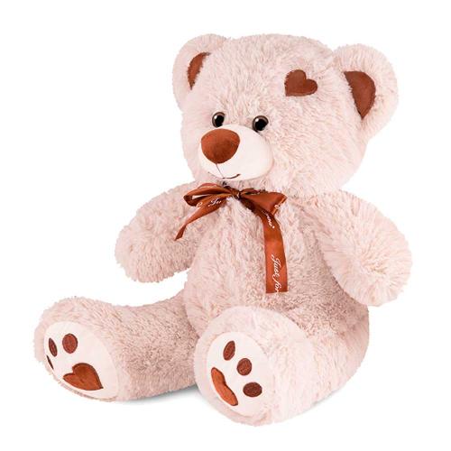 Мягкая игрушка Светло-серый Медведь Рио 38 см MaxiLife MT-ET052204-38G фото 2