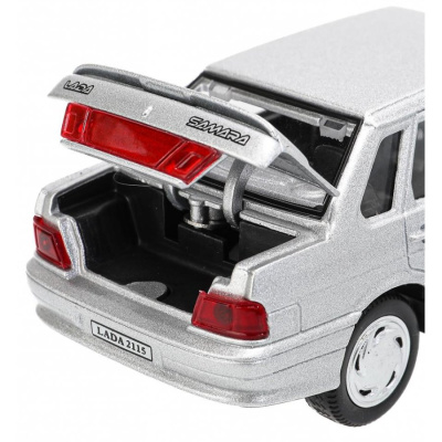 Машинка металлическая Lada-2115 Samara Технопарк 2115-12-SRGY