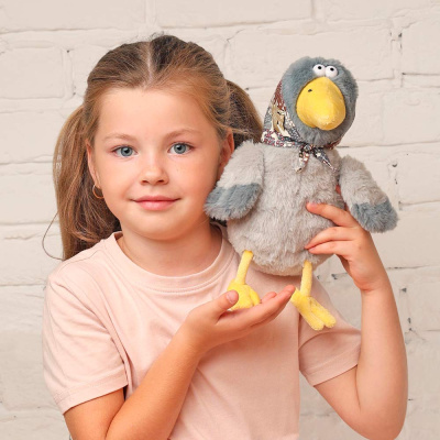 Мягкая игрушка Ворона в платке 21 см MaxiToys MT-TS072406-21 3