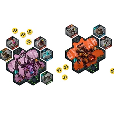 Настольная игра Стальная Арена Высокое напряжение Gaga Games GG136