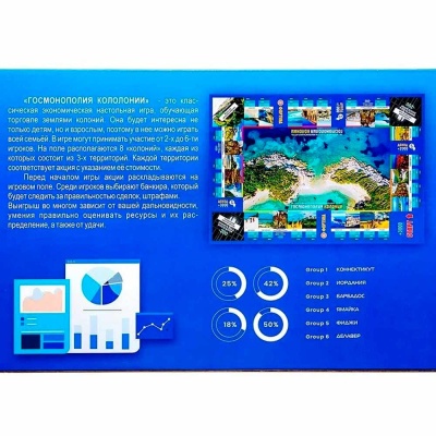 Настольная игра Госмонополия Колонии Наша игрушка Р3906