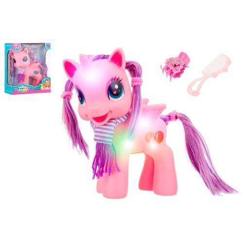 Игрушка Единорог Зоомагазин свет звук Girl's Club IT109872 фото 4