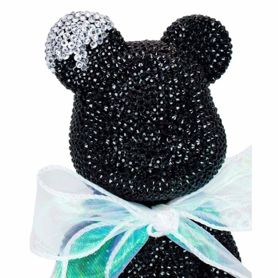 Алмазная мозаика Мишка Шайни Fun and Done Наша игрушка MM77045 черный