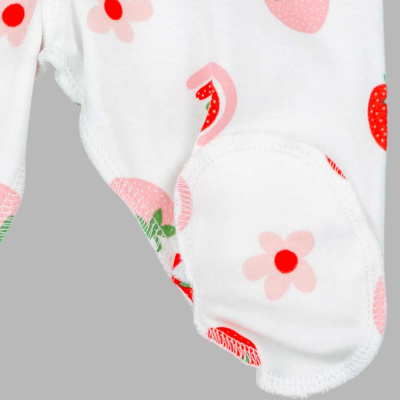 Ползунки Клубничка Чуди Кидс 454125-14 белый 03