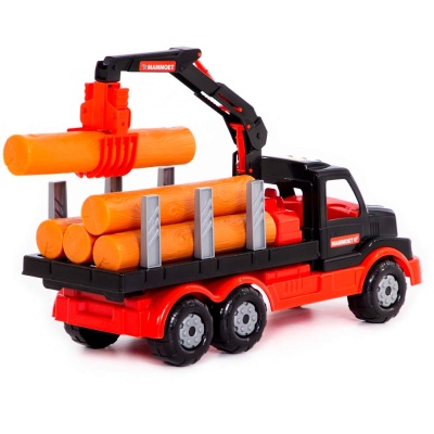 Игрушка автомобиль-лесовоз Mammoet Полесье 68521 2