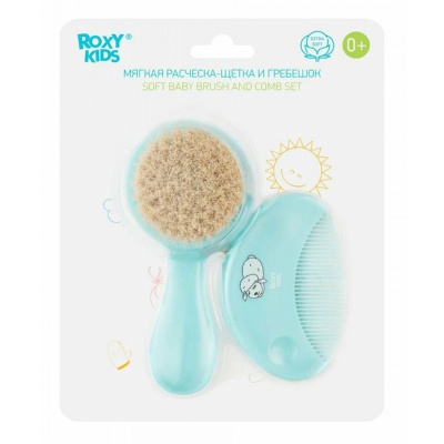 Мягкая расческа-щетка и гребешок Roxy-Kids RBH-003 1