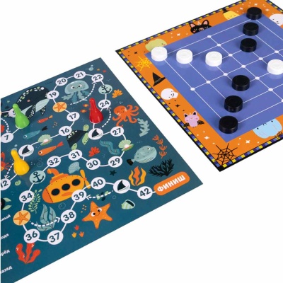 Набор настольных игр 50 игр для всей семьи Десятое Королевство 04921