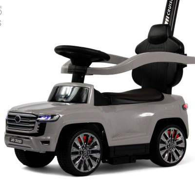 Детский толокар Toyota Land Cruiser 300 RiverToys Z002ZZ-B серый 3