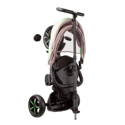 Детский трёхколёсный велосипед Qplay Star Star1GG бежевый 05