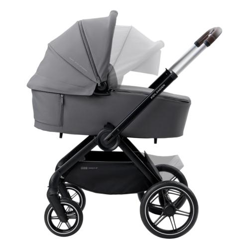 Коляска 2 в 1 Happy Baby Kidlander dark grey фото 3