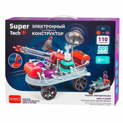 Электронный Конструктор 201 деталь 110 экспериментов Science Education 2250J