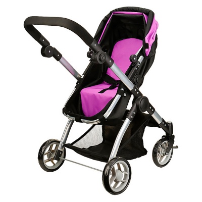 Коляска для кукол трансформер Рыжий кот 9620A 11