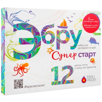 Набор для творчества Эбру Супер Старт Ebru Profi 01007 4