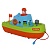 Игрушка-каталка Катер Спасатель Полесье 47229