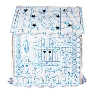 Игра детская комнатная Домик для раскрашивания Dream Makers DOM2C