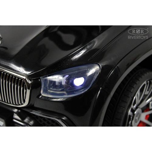 Детский толокар Mercedes-Benz G63 RiverToys Z003ZZ-A чёрный фото 19