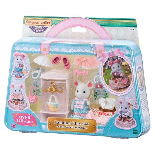 Игровой набор Sylvanian Families Зефирная мышка модница и ее гардероб Epoch 5540 фото 7