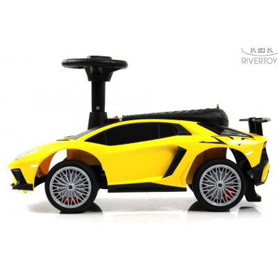 Детский толокар RiverToys M555MM-D жёлтый 05
