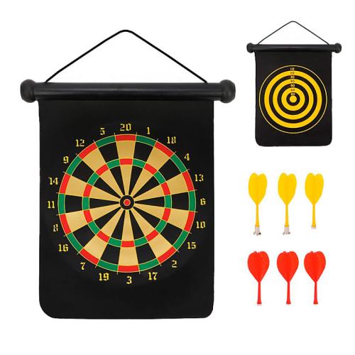 Дартс магнитный двусторонний 6 дротиков X-Match 649059