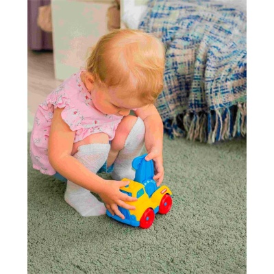 Машинка Автокран Веселые машинки Азбукварик 2932 2