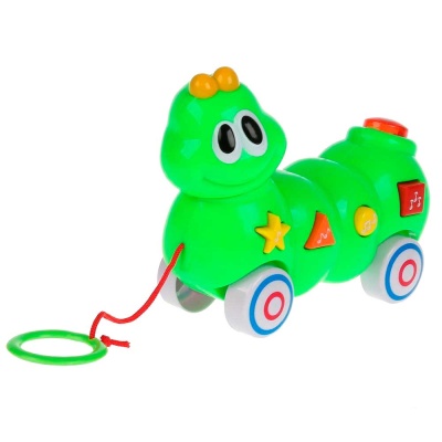 Музыкальная каталка Гусеница Умка B610846-R