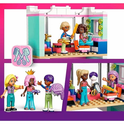 Конструктор Lego Friends 42662 Парикмахерская и магазин аксессуаров 2