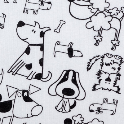 Футболка Собачки Чуди Кидс 360125-3К белый 03