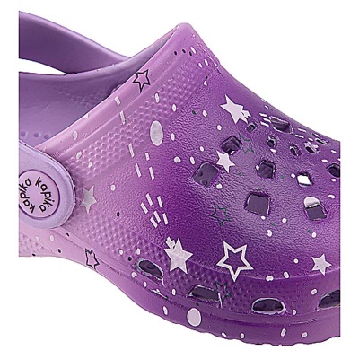 Сабо детские для девочки Kapika 83217-3 фиолетовые 4