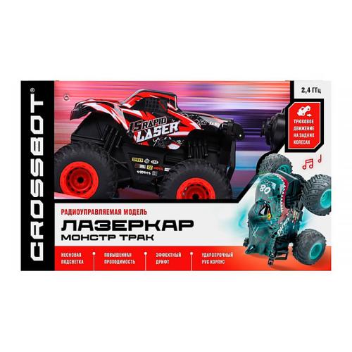 Машина Лазеркар Монстр трак радиоуправляемая трюки дрифт Crossbot 870950 фото 3