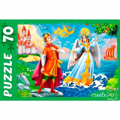 Пазлы Мир сказок Рыжий кот УК70-5663  1