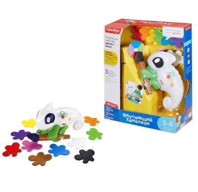 Интерактивная игрушка обучающий хамелеон Fisher Price FCH23