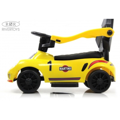 Детский толокар RiverToys F005FF-P жёлтый 05