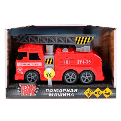 Пожарная машина инерционная Технопарк C403-R 2