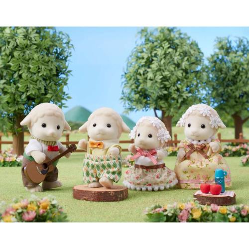 Игровой набор Sylvanian Families Семья Овечек Epoch 5619 фото 2