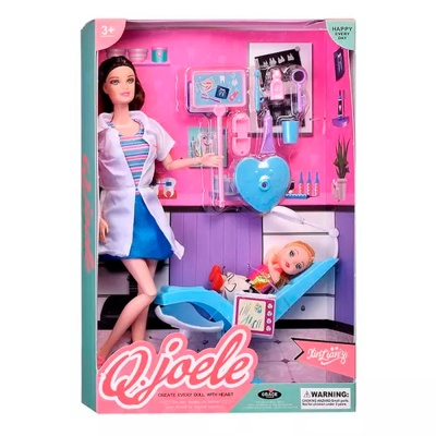 Кукла Милана стоматолог с аксессуарами L5748C-1 2