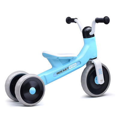 Детский трехколесный беговел Rocket 133-BL синий 2