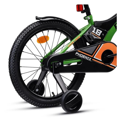 Велосипед двухколёсный 18 Rocket Phoenix 18.PHOENIX.GN.25 зелёный 03