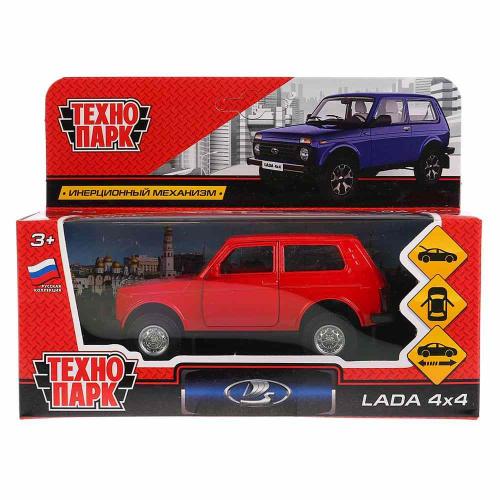 Коллекционная машинка Lada 4 x 4 Технопарк LADA4x4-RD фото 5