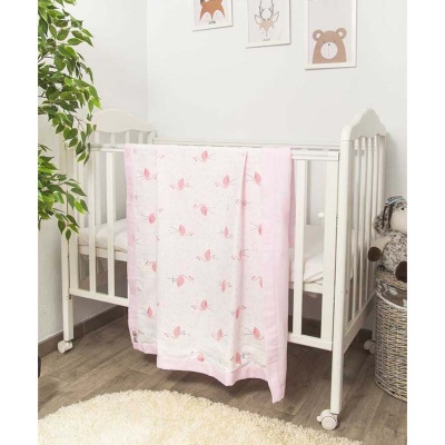 Плед Розовый фламинго Сонный гномик 516 1