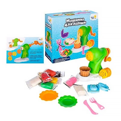 Набор для лепки Тесто пластилин Машинка для лапши Genio Kids TA2101 2
