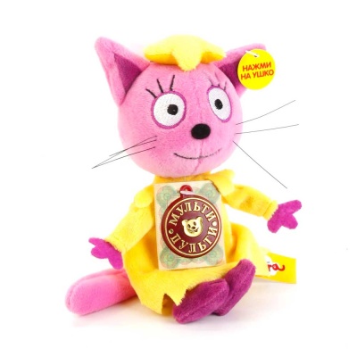 Мягкая озвученная игрушка Лапочка 13 см Мульти Пульти V92457/13S 1