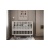 Кроватка с продольным маятником Incanto Cambridge KR-0010/10 белый/белый