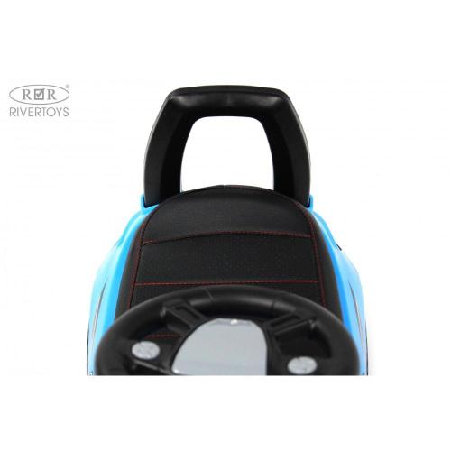 Детский толокар RiverToys L001LL-A синий фото 10