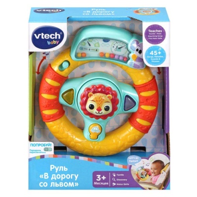 Интерактивный руль В дорогу со львом Vtech 80-536626 1 Интерактивный руль В дорогу со львом Vtech 80-536626 1