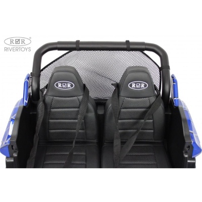 Детский электромобиль Spider 4WD RiverToys T777TT синий