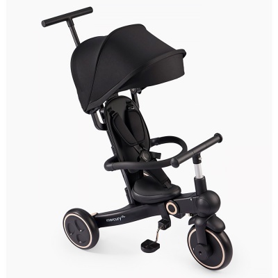 Велосипед трёхколёсный Happy Baby Mercury Pro 50047 black 3